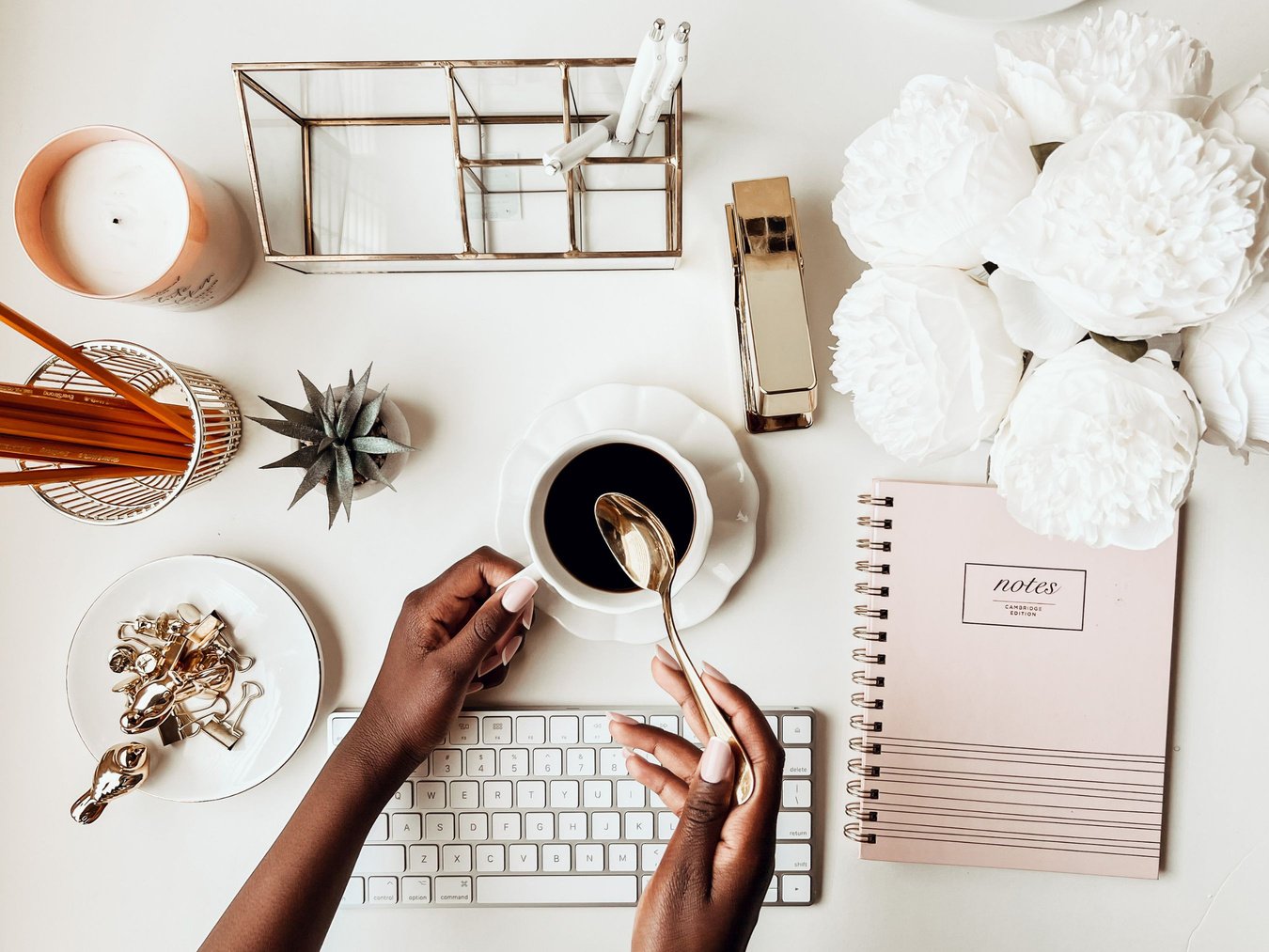 Girl Boss Flatlay